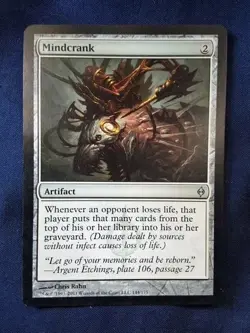 Mindcrank - New Phyrexia: #144, Magic: The Gathering Lp C283 - Image 1