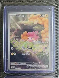 Pokemon Card Pawmi 226/091 SV Paldean Fates Illustration Rare Holo - Image 1