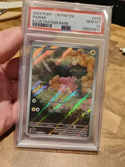 Pawmi Holo Paldean Fates 226/091 SV PSA 10 POKEMON TCG Pokemon Card - Image 1