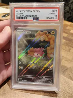 Pawmi Holo Paldean Fates 226/091 SV PSA 10 POKEMON TCG Pokemon Card - Image 2