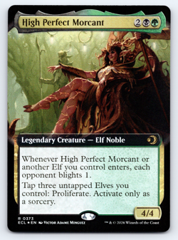 High Perfect Morcant FOIL Extended Art - Lorwyn Eclipsed MTG - Image 1
