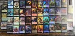 MTG *100 Assorted Foil Double Sided Tokens Card Lot* Magic the Gathering - Image 1