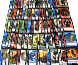 MTG 100 TOKENS ASSORTED CARD LOT! MAGIC: THE GATHERING - Image 1