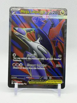 Mega Latias ex 163/132 Ultra Rare Pokemon TCG ME01: Mega Evolution - English - Image 1