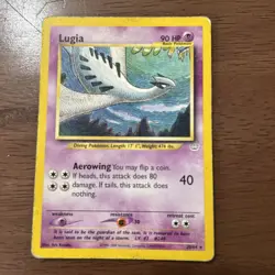 Pokemon TCG Lugia Neo Revelation Card 20/64 Unlimited Rare - Image 1