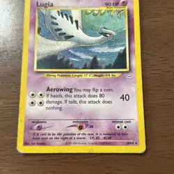 Pokemon TCG Lugia Neo Revelation Card 20/64 Unlimited Rare - Image 2