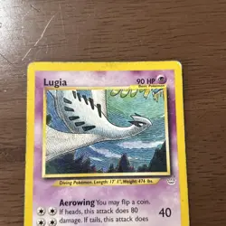 Pokemon TCG Lugia Neo Revelation Card 20/64 Unlimited Rare - Image 3