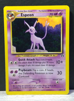 Pokemon TCG Espeon 20/75 - Neo Discovery Unlimited Rare WOTC Near Mint - Image 1