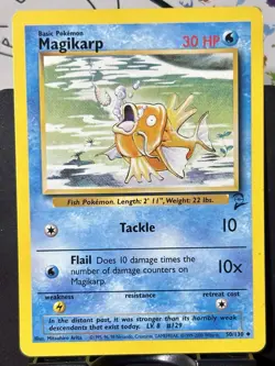 Gyarados + Magikarp Bundle - Pokemon TCG - Base Set 2 - 7 & 50 ~ HP - Image 3