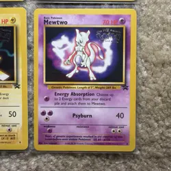 Pokemon 1999 The First Movie Black Star Promo Card Set Of 4 Complete Set - Image 2