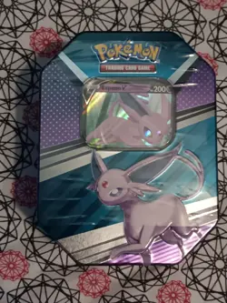 Pokemon TCG: V Heroes Tin - Espeon V - 4 Packs NEW - Image 2