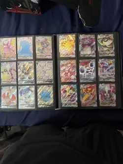 pokemon cards binder collection rare card lot - Image 2