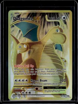 Pokemon 2016 Evolutions Pokemon Dragonite EX FA - Image 1