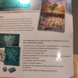Pokemon TCG Scarlet & Violet Twilight Masquerade Elite Trainer Box Sealed - Image 4