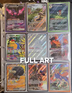 POKEMON Pokemon binder lot collection Full Art Promo V EX McDonald's Halloween - Image 4