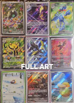 POKEMON Pokemon binder lot collection Full Art Promo V EX McDonald's Halloween - Image 5