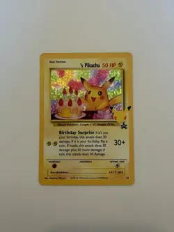 Birthday Pikachu Holo 24 Celebrations Classic Collection Pokemon 2021 NM - Image 1