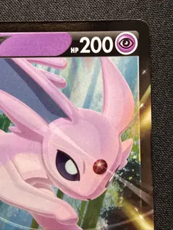 Espeon V SWSH201 Sword & Shield Black Star Promo Holo Pokemon Card NM #1 - Image 4