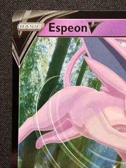 Espeon V SWSH201 Sword & Shield Black Star Promo Holo Pokemon Card NM #1 - Image 5