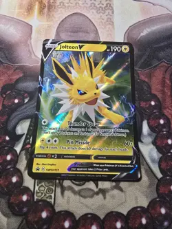 Jolteon V SWSH151 Sword & Shield Black Star Promo Holo Pokemon TCG - NM - Image 2