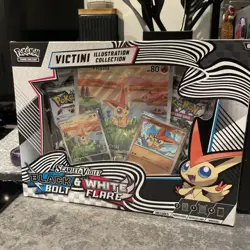 Pokemon Black Bolt & White Flare - Victini Illustration Collection Box English - Image 3