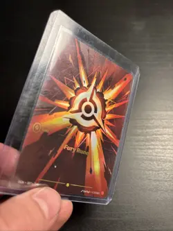 Fury Rune 7a/298 OGN-Riftbound Origins Alt Art English Rune Card - Image 3