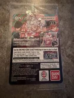One Piece Monkey D. Luffy College Basketball US Voyage Card - Gonzaga w/ Poster - Image 2