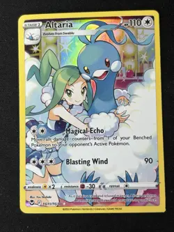 Altaria TG11/TG30 Silver Tempest Trainer Gallery Ultra Rare Pokemon TCG Card NM - Image 1