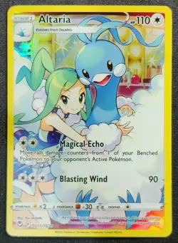 Altaria TG11/TG30 Silver Tempest Trainer Gallery Pokemon 2022 - Image 1