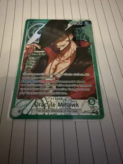 OP14-020 Dracule Mihawk Leader Alt Art One Piece TCG English Card - Image 2