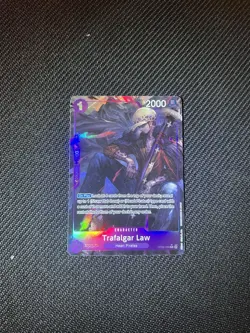TRAFALGAR LAW OP09-069 ALT ART RARE One Piece NM - Image 1