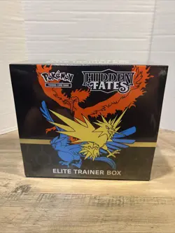 Hidden Fates Elite Trainer Box TCG ETB Factory Sealed Pokemon Brand New - Image 1
