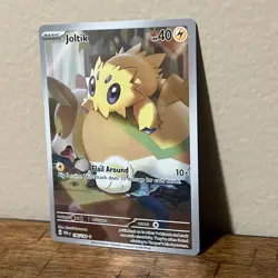 Joltik 196/182 Paradox Rift Illustration Rare Pokemon TCG Card NM Condition - Image 3