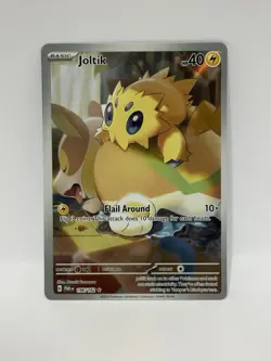 Pokemon TCG Joltik Paradox Rift Holo Card 196/182 Illustration Rare, Near Mint - Image 1