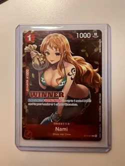 Nami (Tournament Pack Vol. 3) [Winner] ST01-007 One Piece Promotion Cards Foil - Image 1