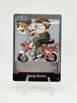 Dragon Ball Super Card Game Fusion World SB01 Manga Booster Energy Marker E-58 - Image 1