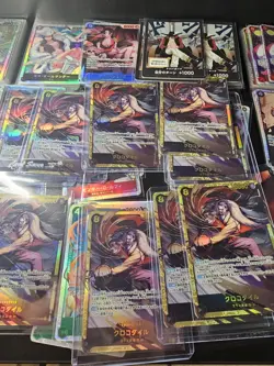 Crocodile OP14-120 SEC Secret Rare The Azure Sea's Seven One Piece TCG JP - Image 1