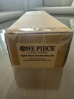 One Piece Card Game English Version 2nd Anniversary Set New Factory Sealed Mint - Image 2