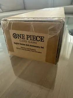 One Piece Card Game English Version 2nd Anniversary Set New Factory Sealed Mint - Image 3