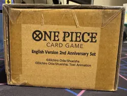 FACTORY SEALED- ONE PIECE CARD GAME English Version 2nd Anniversary Set- RARE - Image 3
