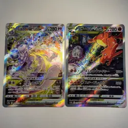 Pokemon Card Charizard Mewtwo VSTAR SAR 212 221/172 s12a VSTAR Universe Japanese - Image 1