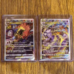 Pokemon Cards Mewtwo & Charizard VSTAR SAR S12a VSTAR Universe Japanese NM - Image 1