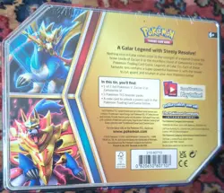 Pokemon TCG: Legends of Galar Tin Zacian V and Zamazenta V...Factory Sealed! 820650807107 - Image 3