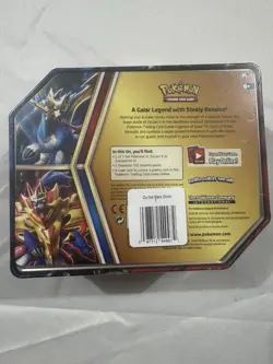 Pokemon TCG Legends of Galar Tin Zamazenta V 2020 Factory Sealed - Image 5