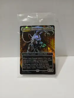 Magic The Gathering Anti-Venom Horrifying Healer Marvel Foil MEDIA PROMO SEALED - Image 1