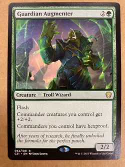 MTG 1x Guardian Augmenter # 62 Commander 2021 Magic the Gathering Card x1 NM - Image 1
