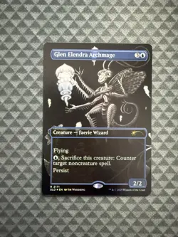 MTG Glen Elendra Archmage #2171 Rainbow Foil Rare Secret Lair Drop Series (SLD) - Image 1