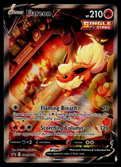 Flareon V SWSH179 SWSH: Sword & Shield Promo Cards Promo - Image 1
