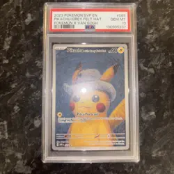 PSA 10 Pokemon Van Gogh Museum: Pikachu with Grey Felt Hat Promo Card - Image 1
