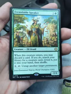 Lorwyn Eclipsed MTG Formidable Speaker R176 Non Foil NM Card - Image 1
